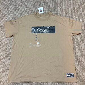 Men's Nike Tan Cincinnati Bengals Statement Max90 T-Shirt Size 2X-Large
